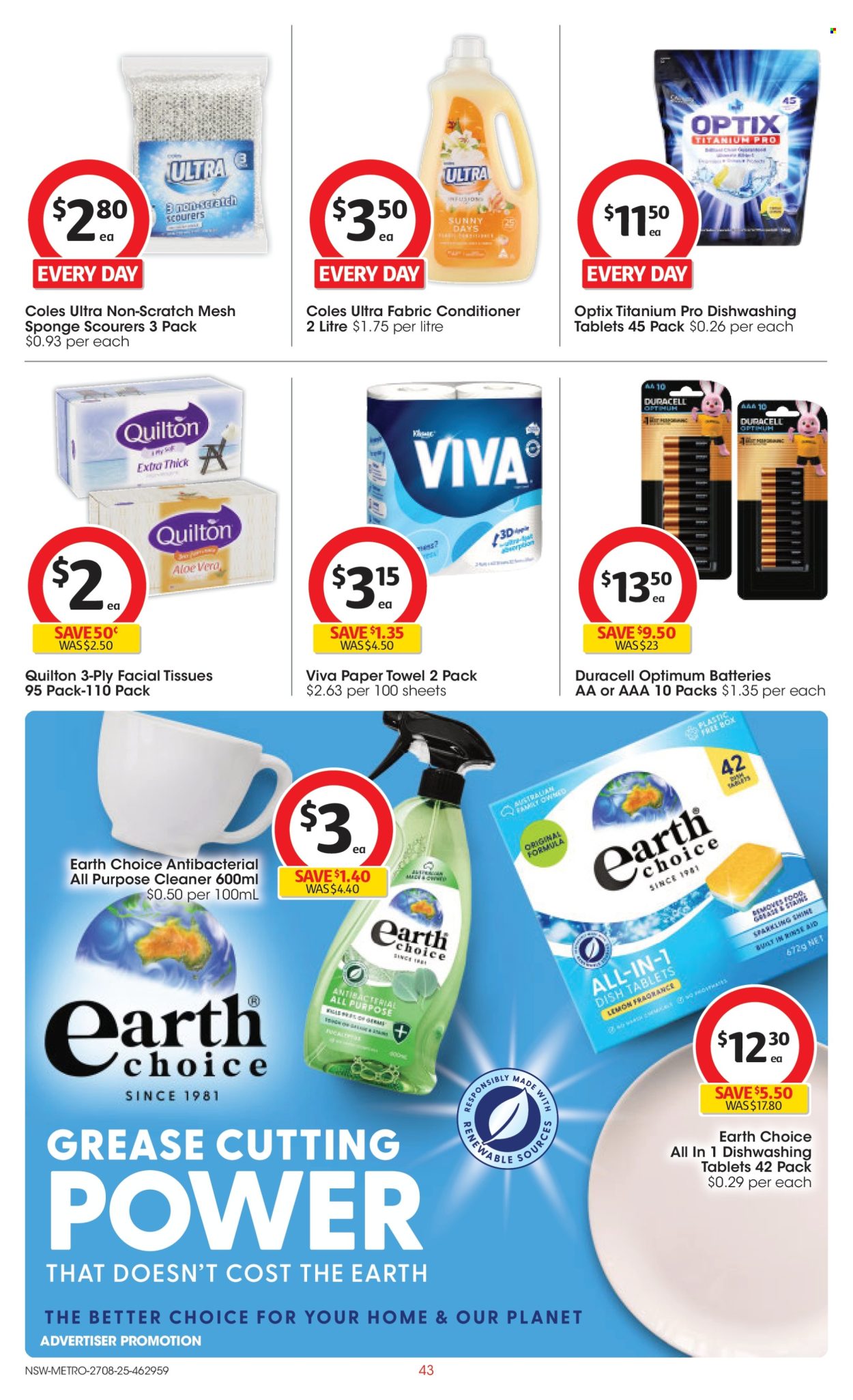 Coles catalogue - 27 Aug 2025 - 2 Sep 2025. Page 43