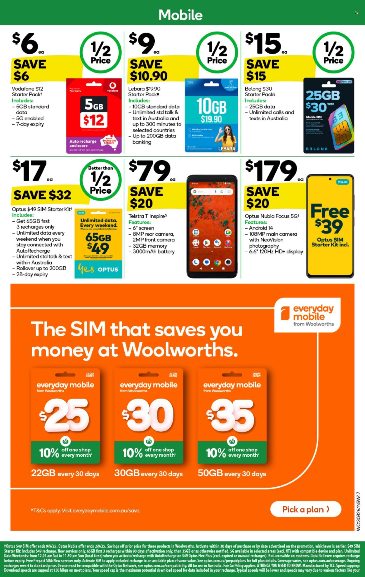 Woolworths catalogue - 27 Aug 2025 - 2 Sep 2025. Page 47