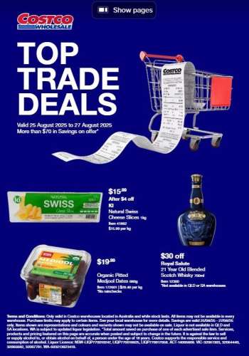 Costco Catalogue - 25 Aug 2025 - 27 Aug 2025.