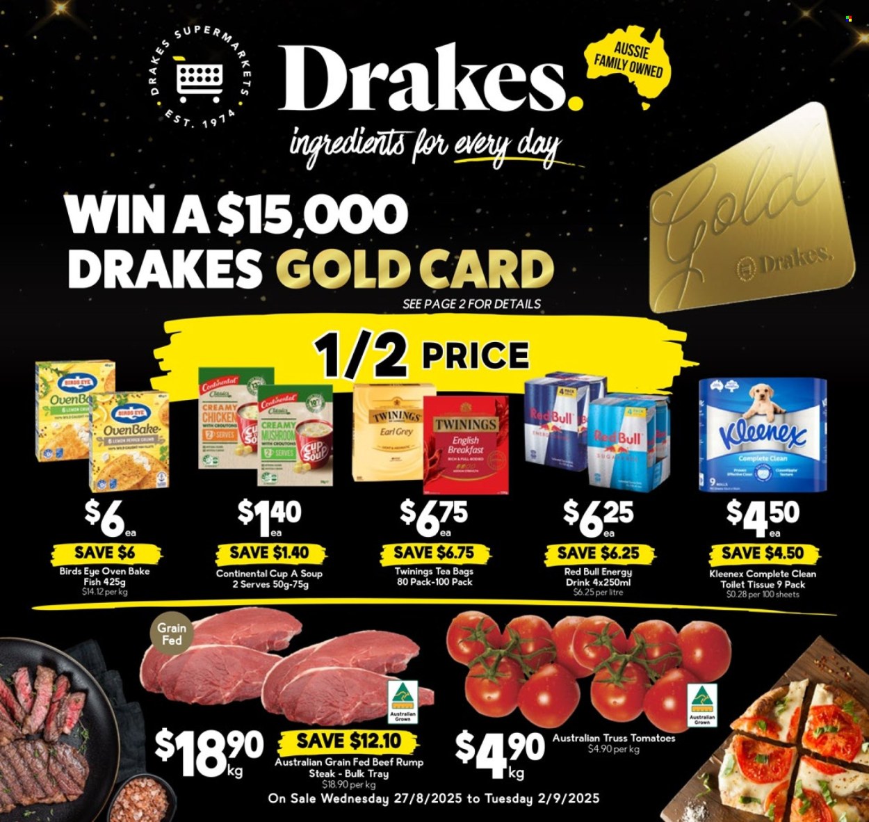 Drakes catalogue - 27 Aug 2025 - 2 Sep 2025. Page 1