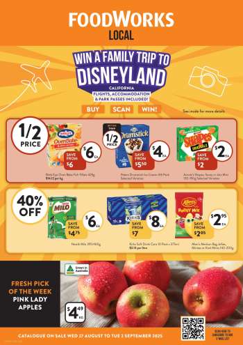 Foodworks Catalogue - 27 Aug 2025 - 2 Sep 2025.
