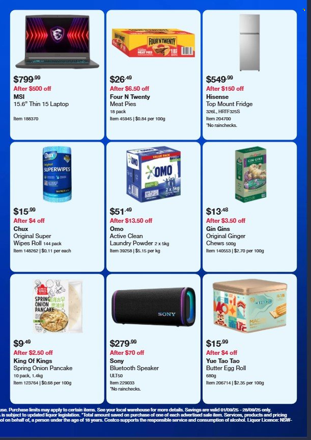 Costco catalogue - 1 Sep 2025 - 28 Sep 2025. Page 7