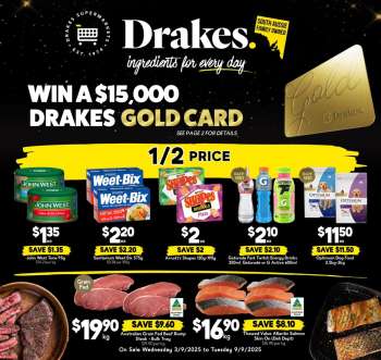 Drakes Catalogue - 3 Sep 2025 - 9 Sep 2025.