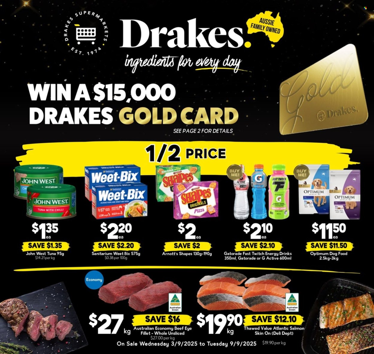 Drakes catalogue - 3 Sep 2025 - 9 Sep 2025. Page 1