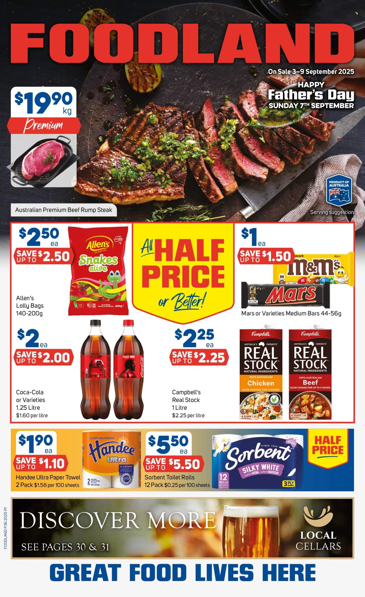 Foodland catalogue - 3 Sep 2025 - 9 Sep 2025. Page 1