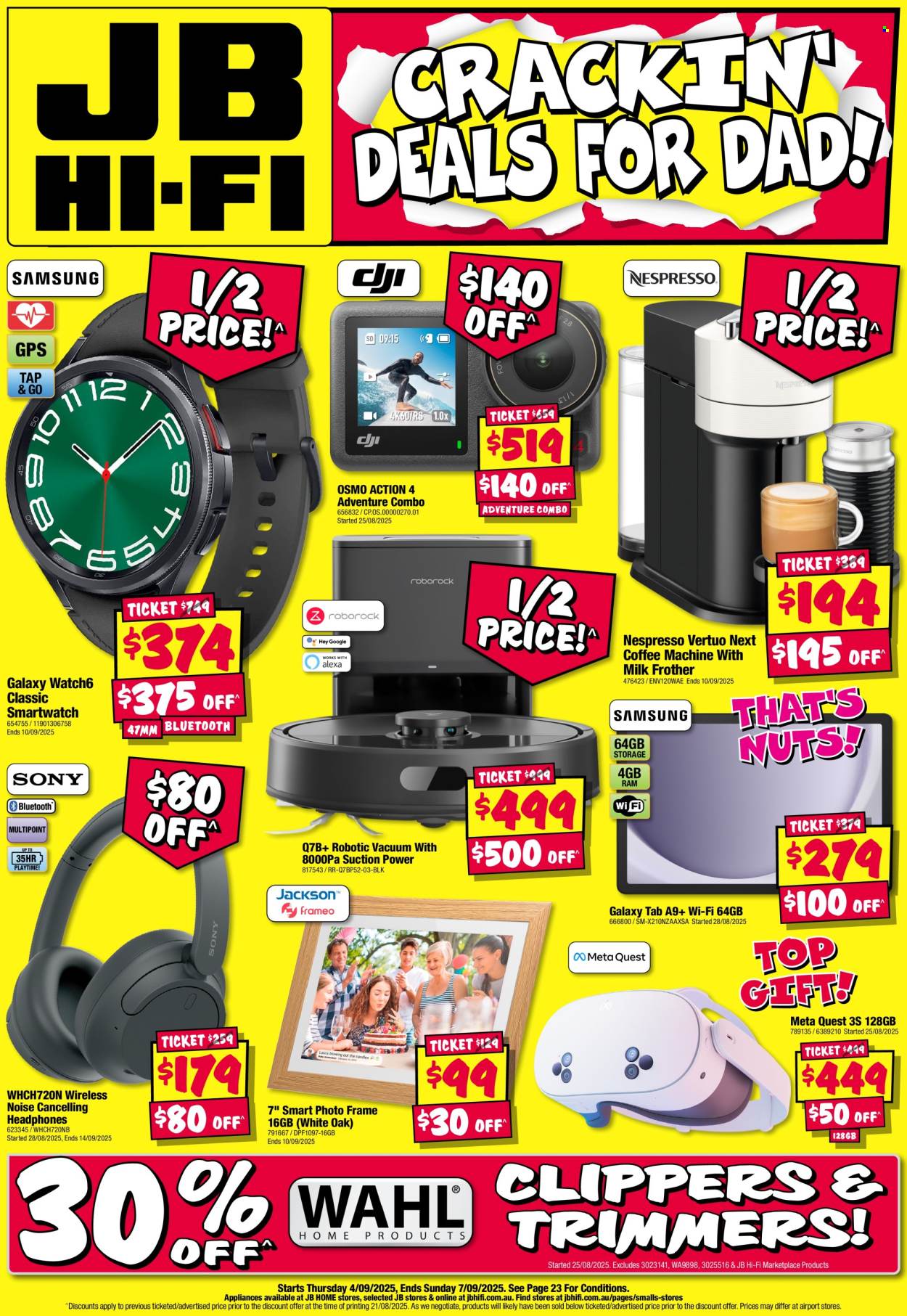 JB Hi-Fi catalogue - 4 Sep 2025 - 7 Sep 2025. Page 1
