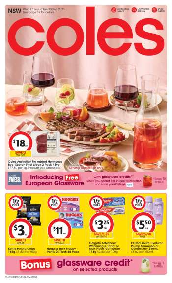 Coles Catalogue - 17 Sep 2025 - 23 Sep 2025.