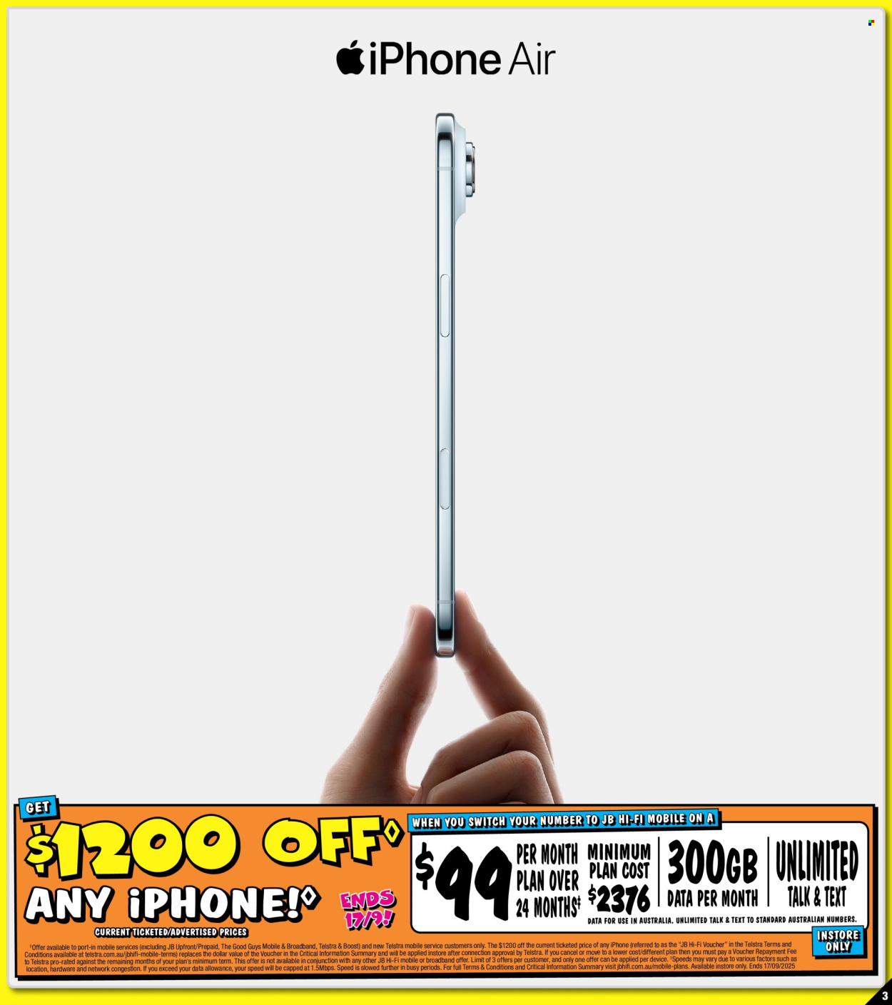 JB Hi-Fi catalogue - 12 Sep 2025 - 18 Sep 2025. Page 3