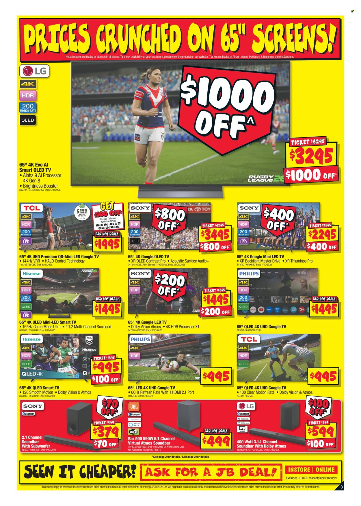 JB Hi-Fi catalogue - 18 Sep 2025 - 24 Sep 2025. Page 3