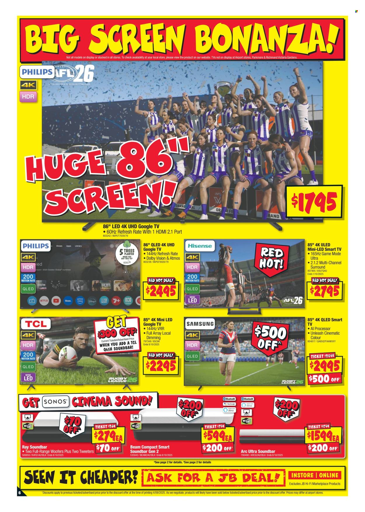 JB Hi-Fi catalogue - 18 Sep 2025 - 24 Sep 2025. Page 6