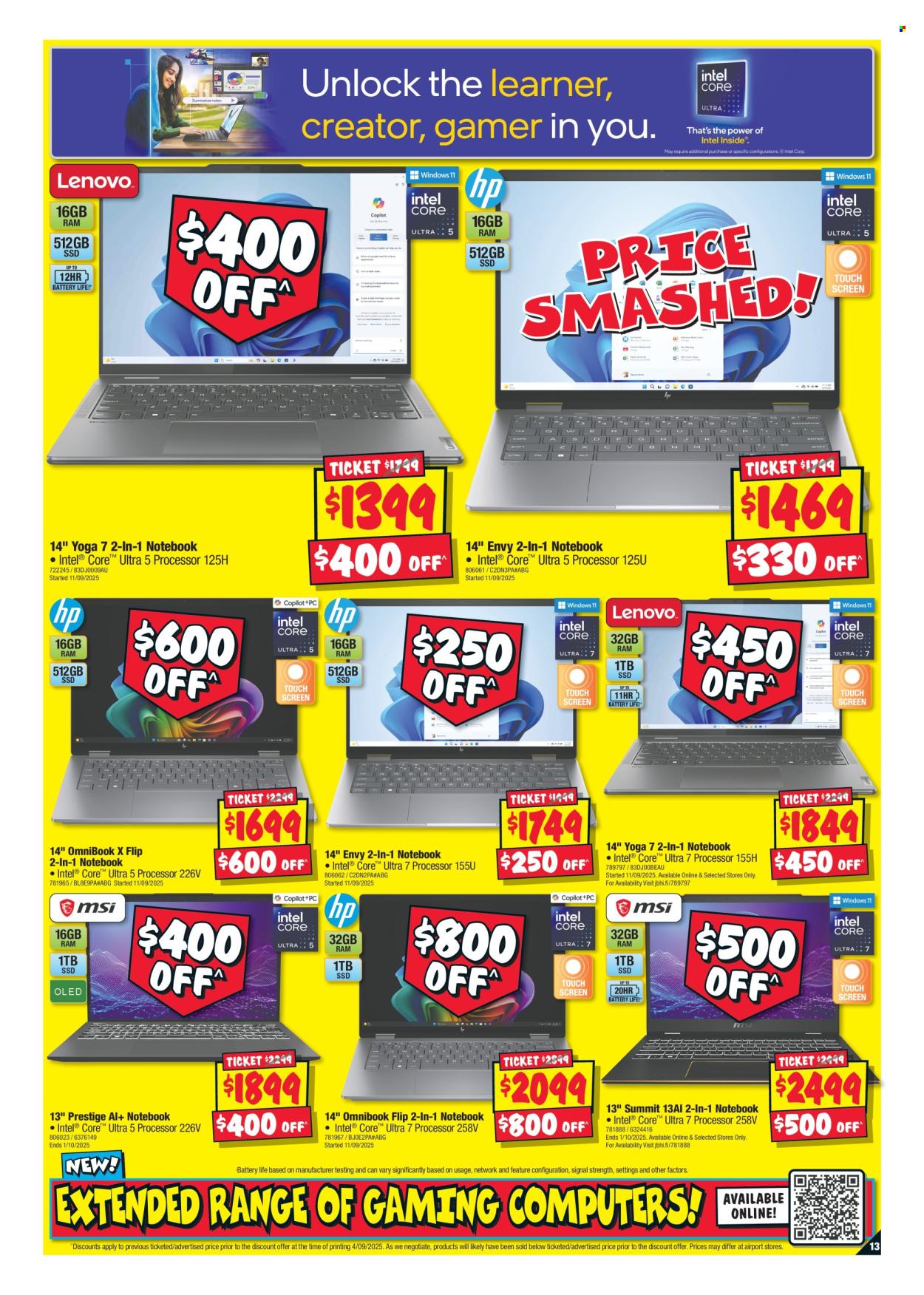 JB Hi-Fi catalogue - 18 Sep 2025 - 24 Sep 2025. Page 13