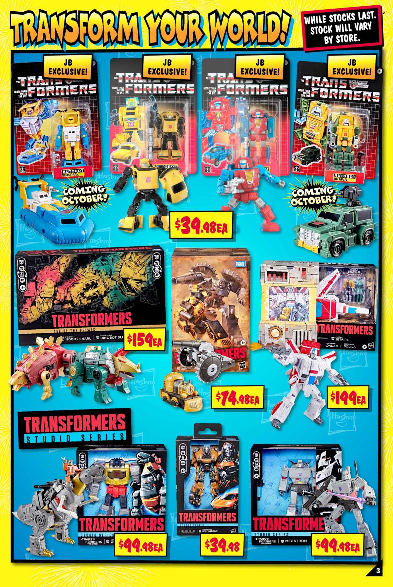JB Hi-Fi catalogue - 22 Sep 2025 - 5 Oct 2025. Page 3