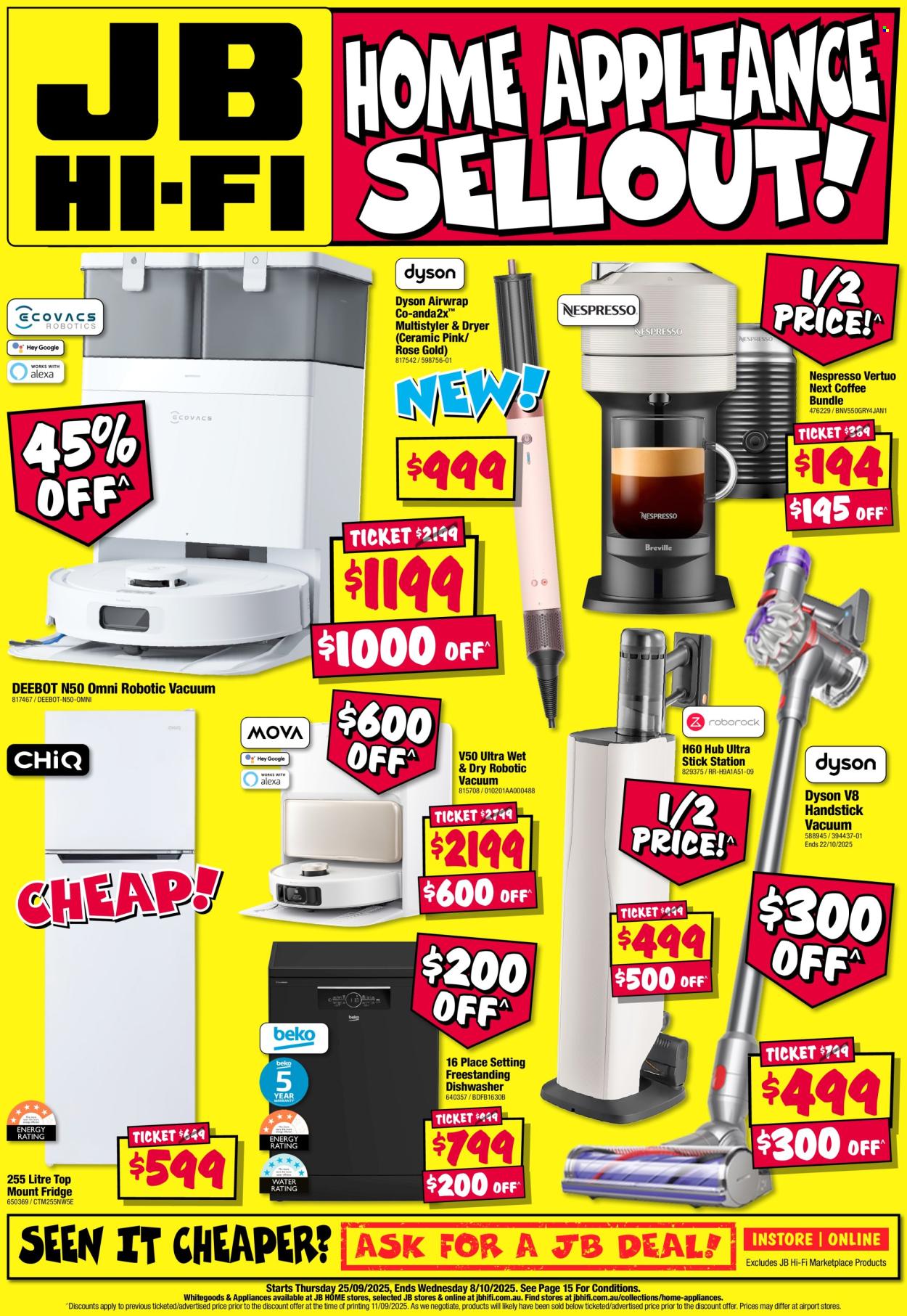 JB Hi-Fi catalogue - 25 Sep 2025 - 8 Oct 2025. Page 1