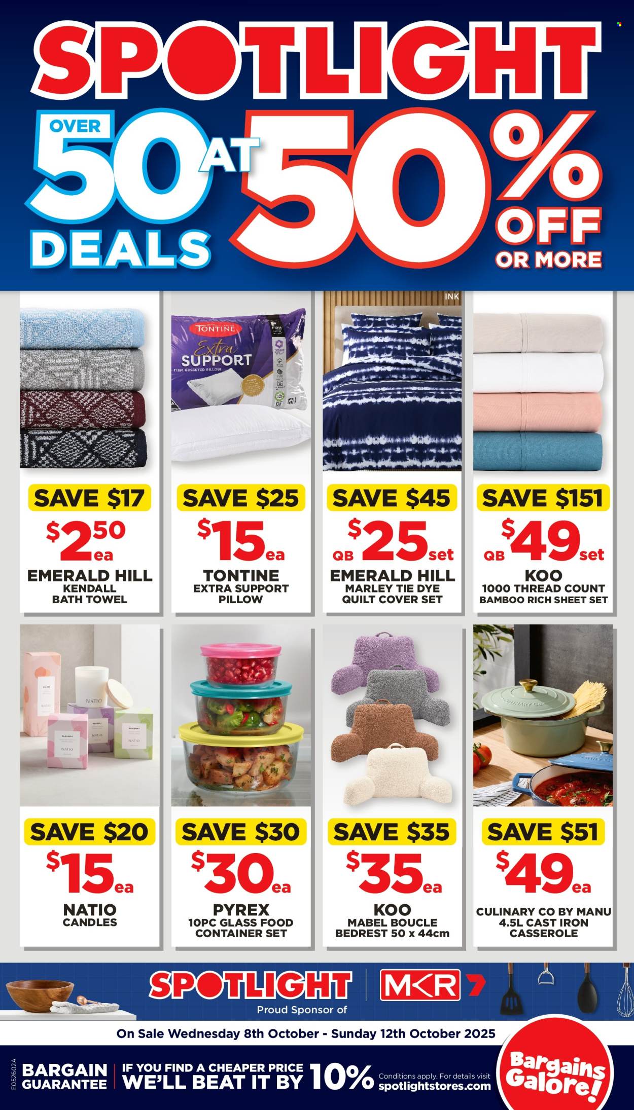 Spotlight catalogue - 8 Oct 2025 - 12 Oct 2025. Page 1
