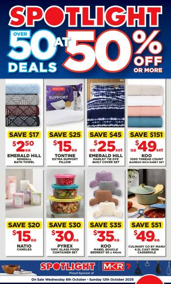 Spotlight Catalogue - 8 Oct 2025 - 12 Oct 2025.