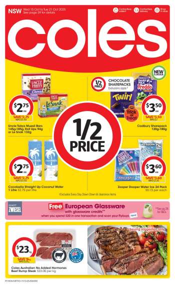 Coles Catalogue - 15 Oct 2025 - 21 Oct 2025.