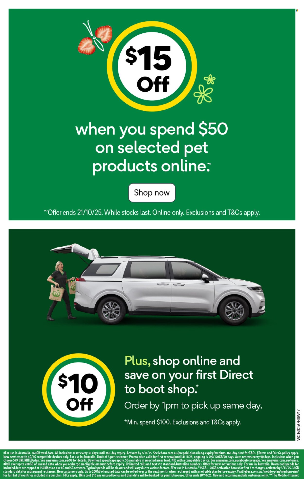 Woolworths catalogue - 15 Oct 2025 - 21 Oct 2025. Page 47