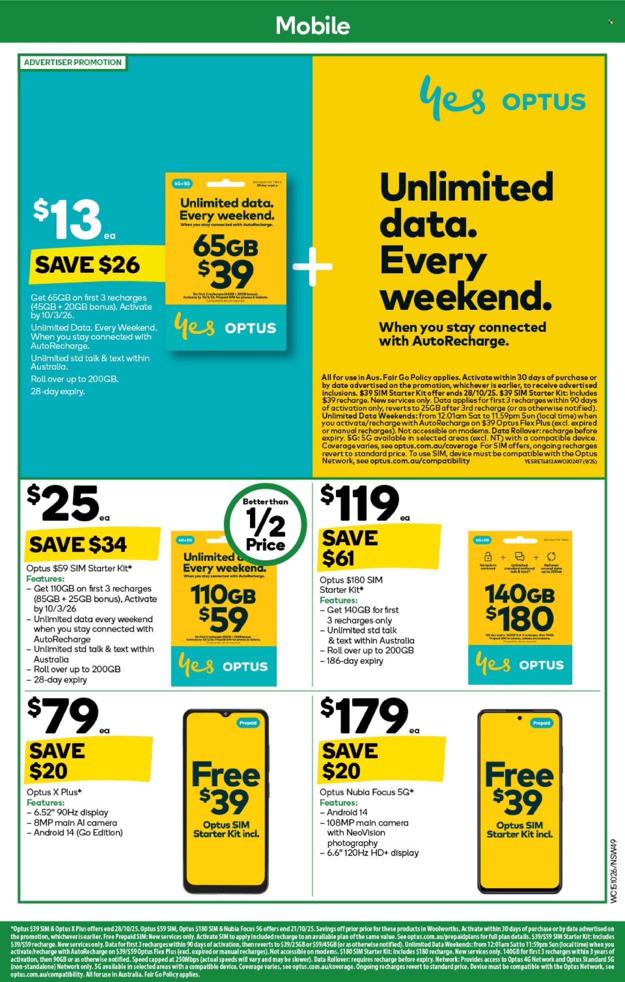 Woolworths catalogue - 15 Oct 2025 - 21 Oct 2025. Page 49