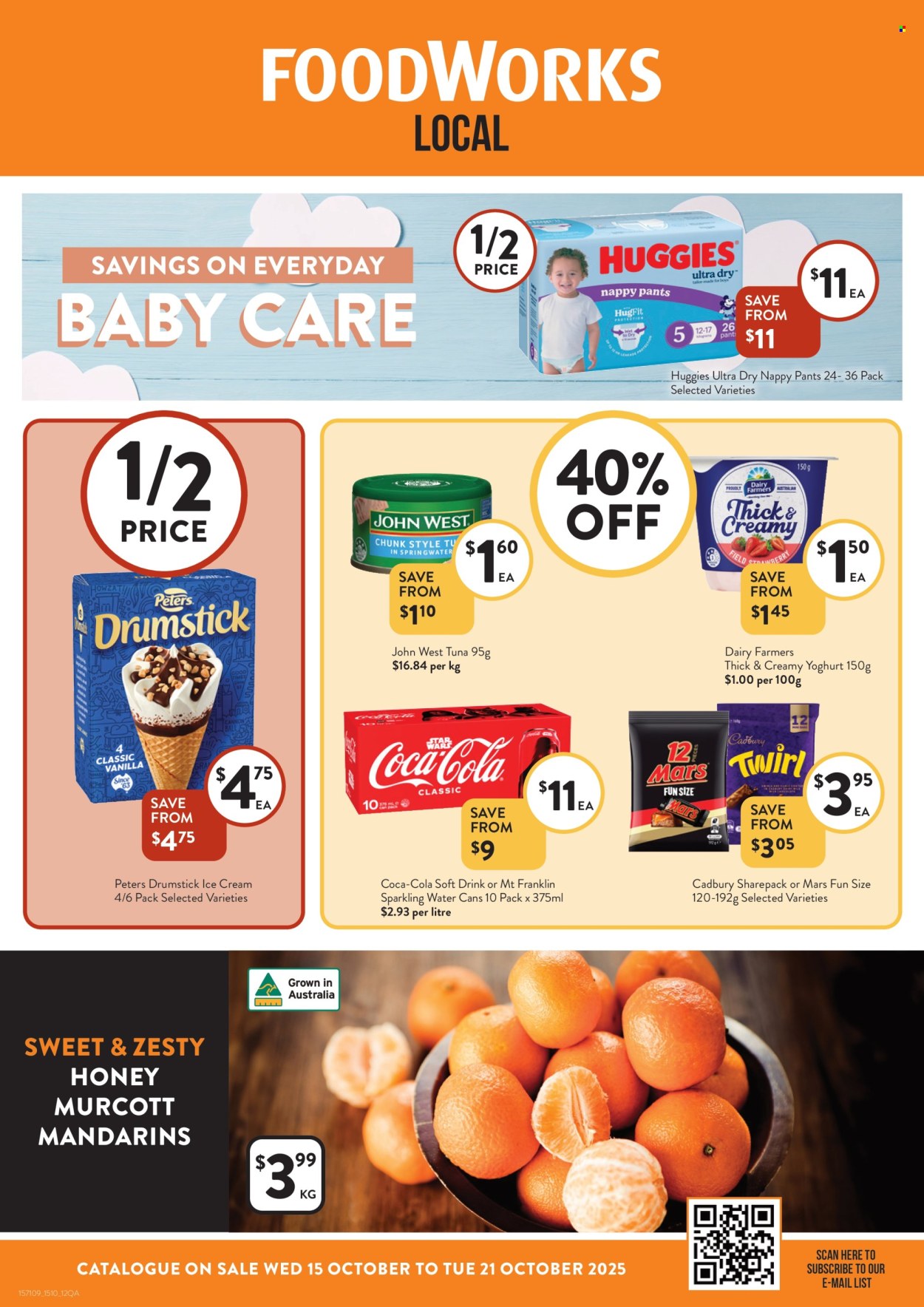 Foodworks catalogue - 15 Oct 2025 - 21 Oct 2025. Page 1