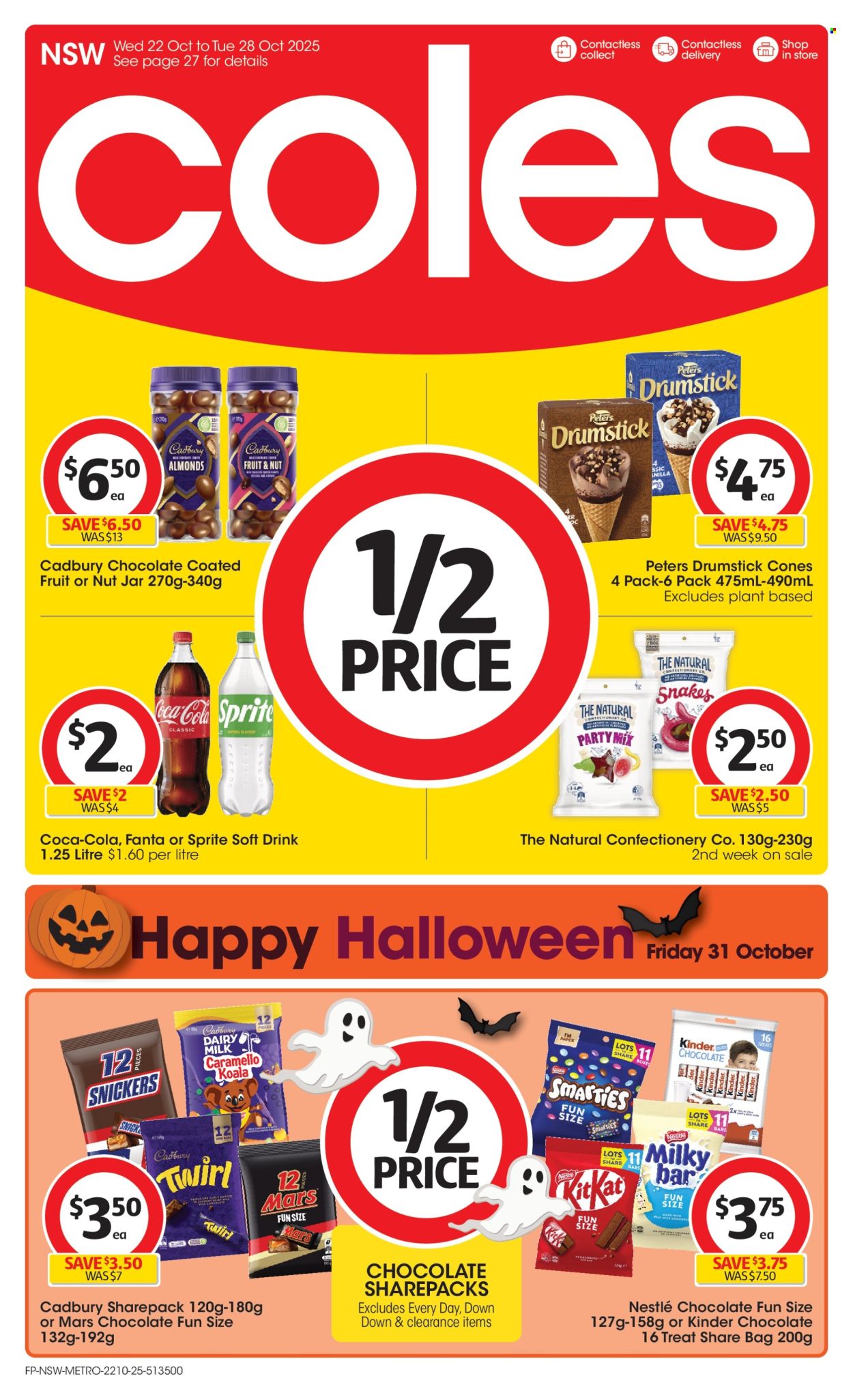 Coles catalogue - 22 Oct 2025 - 28 Oct 2025. Page 1