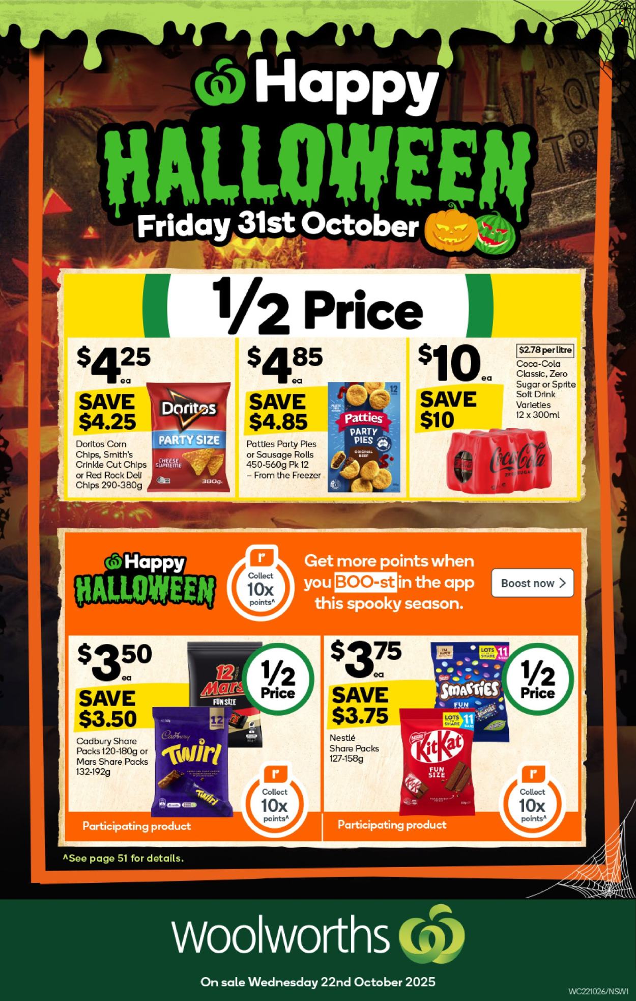 Woolworths catalogue - 22 Oct 2025 - 28 Oct 2025. Page 1