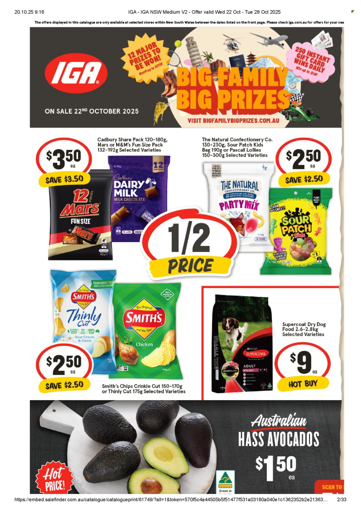 IGA catalogue - 22 Oct 2025 - 28 Oct 2025. Page 1