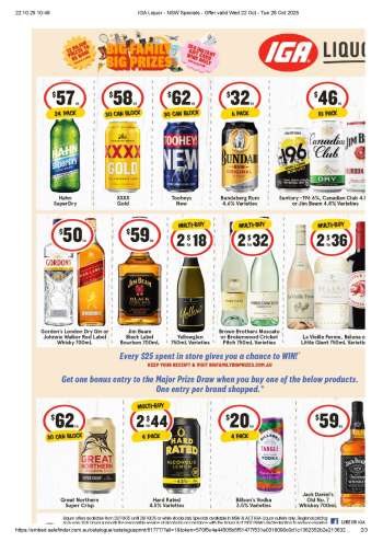 thumbnail - IGA LIQUOR catalogue