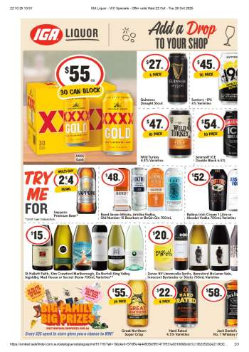 thumbnail - IGA LIQUOR catalogue