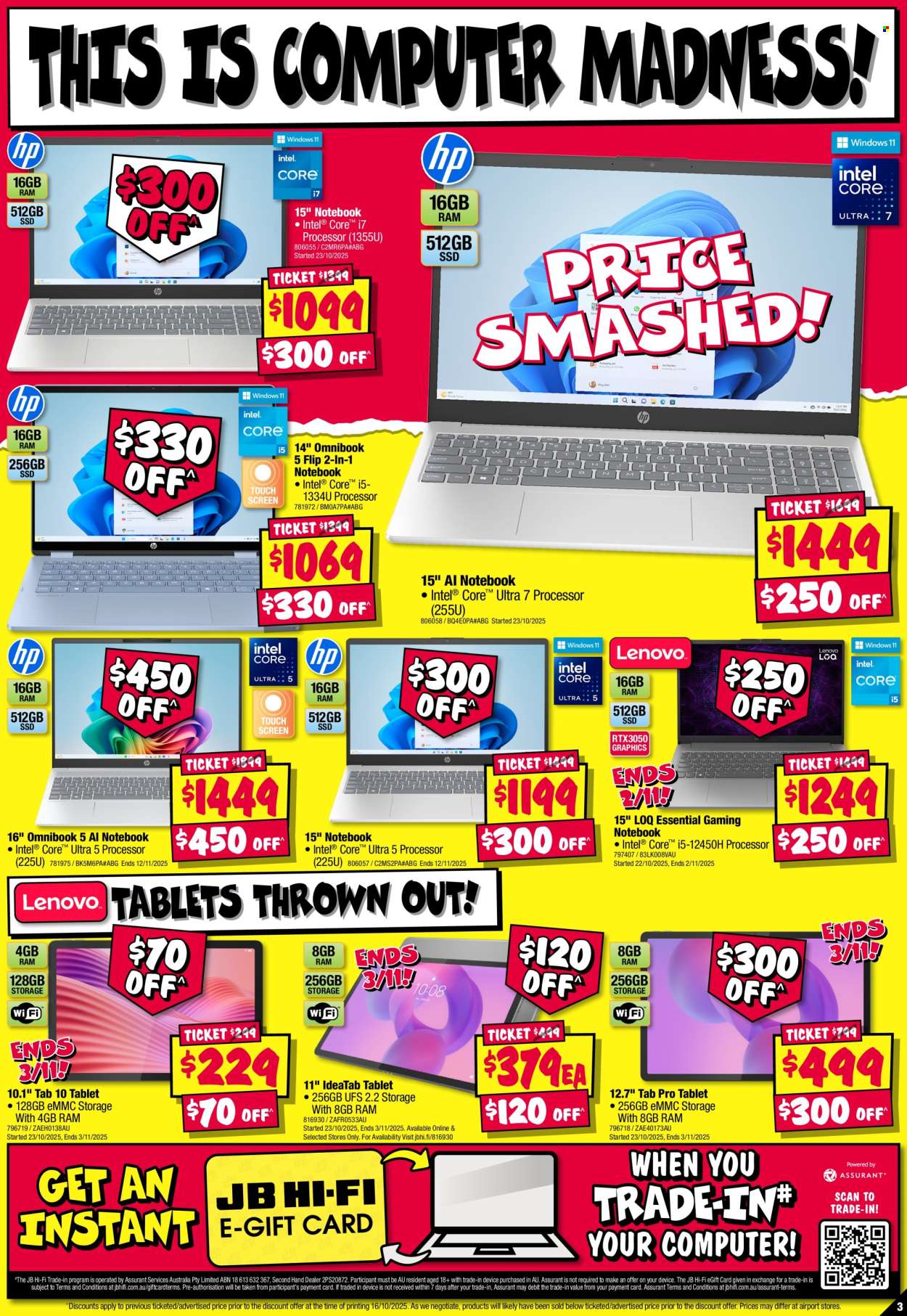 JB Hi-Fi catalogue - 30 Oct 2025 - 5 Nov 2025. Page 3