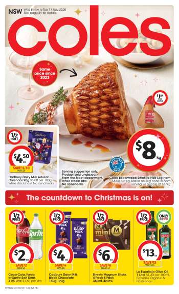Coles Catalogue - 5 Nov 2025 - 11 Nov 2025.