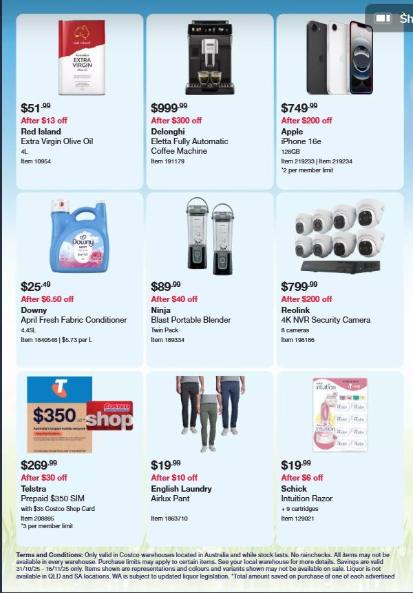 Costco catalogue - 31 Oct 2025 - 16 Nov 2025. Page 2