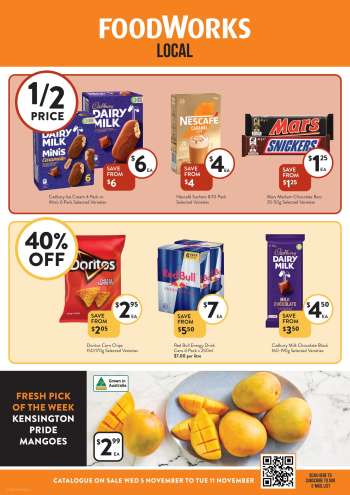 Foodworks Catalogue - 5 Nov 2025 - 11 Nov 2025.