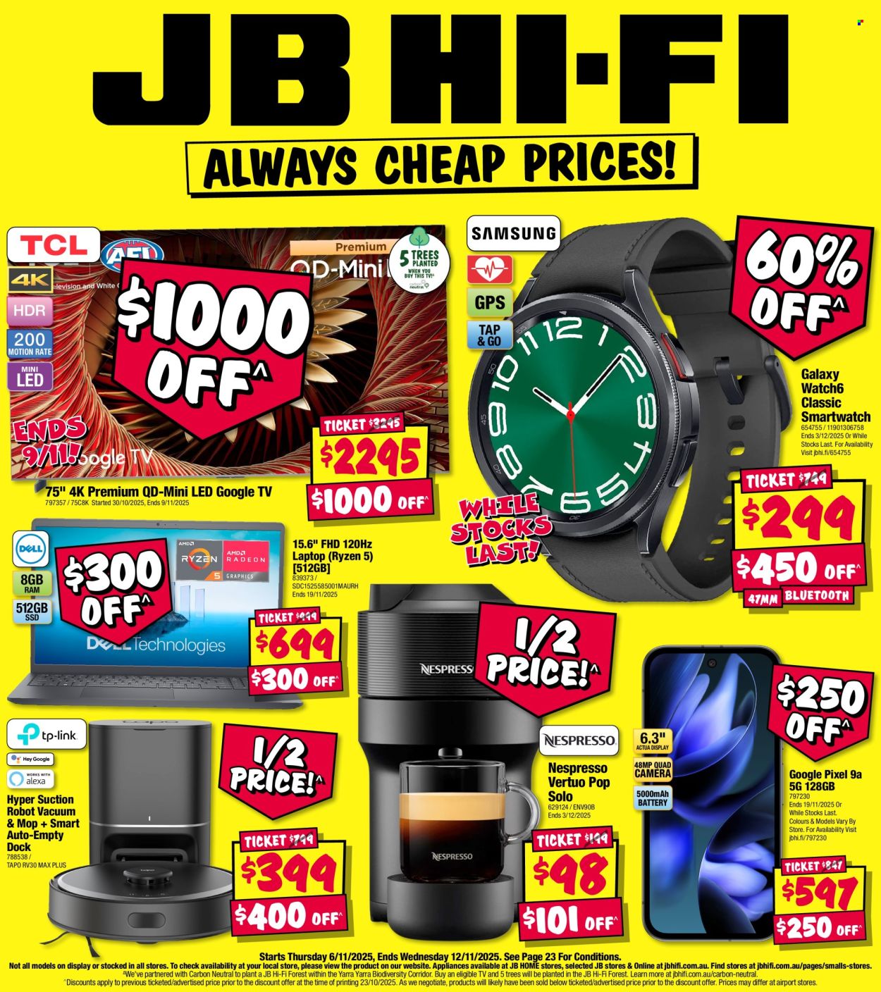 JB Hi-Fi catalogue - 6 Nov 2025 - 12 Nov 2025. Page 1