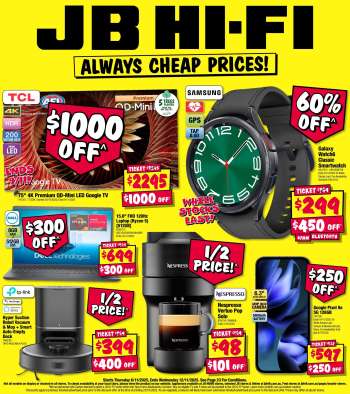 JB Hi-Fi Catalogue - 6 Nov 2025 - 12 Nov 2025.