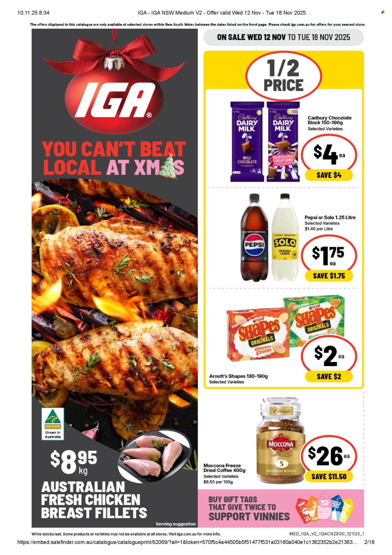 IGA catalogue - 12 Nov 2025 - 18 Nov 2025. Page 1