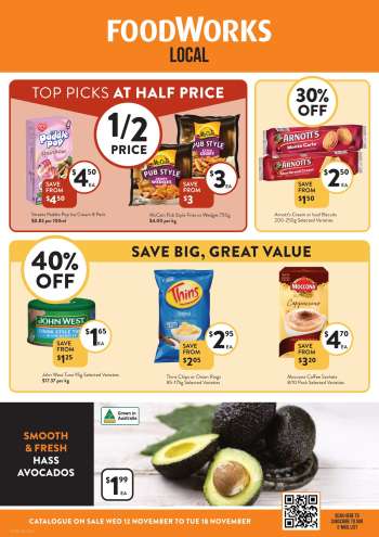 Foodworks Catalogue - 12 Nov 2025 - 18 Nov 2025.