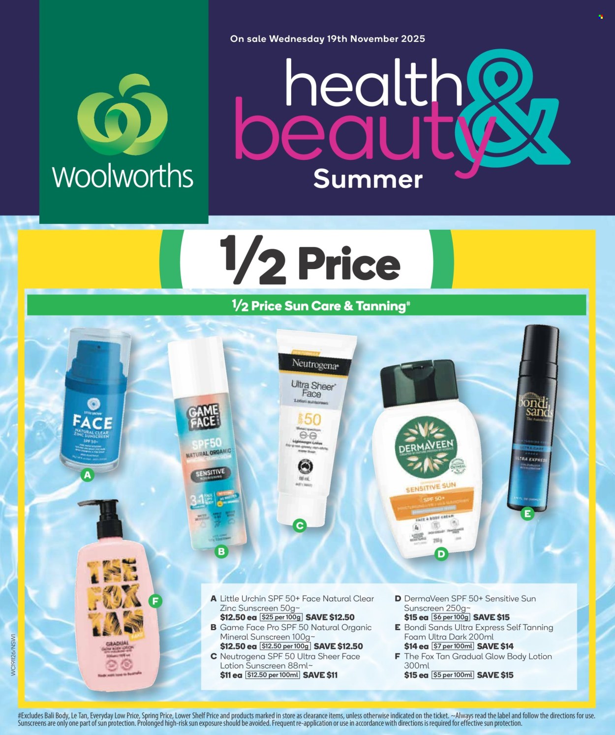 Woolworths catalogue - 19 Nov 2025 - 25 Nov 2025. Page 1