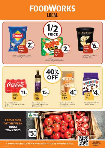 Foodworks Catalogue - 19 Nov 2025 - 25 Nov 2025.