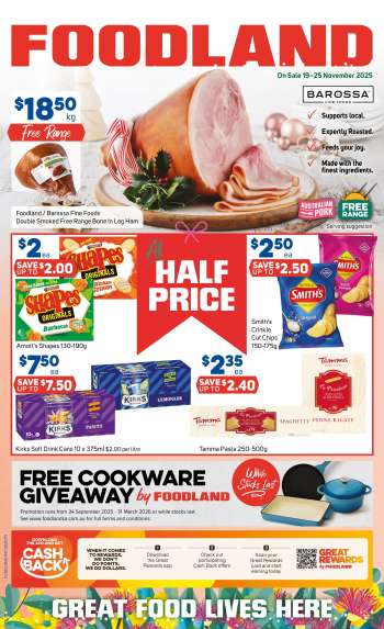 Foodland Catalogue - 19 Nov 2025 - 25 Nov 2025.