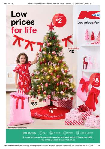 Kmart Catalogue - 13 Nov 2025 - 17 Dec 2025.