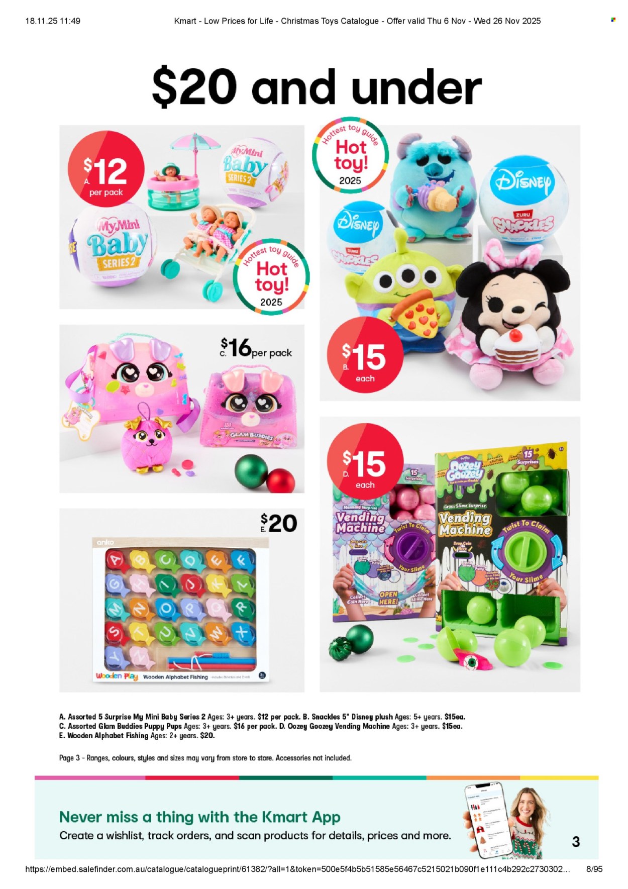 Kmart catalogue - 6 Nov 2025 - 26 Dec 2025. Page 3