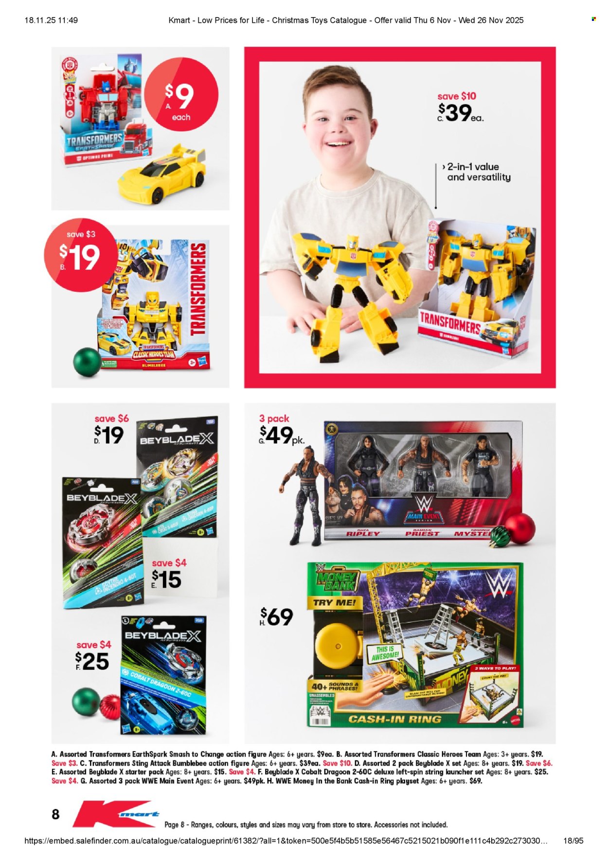 Kmart catalogue - 6 Nov 2025 - 26 Dec 2025. Page 8