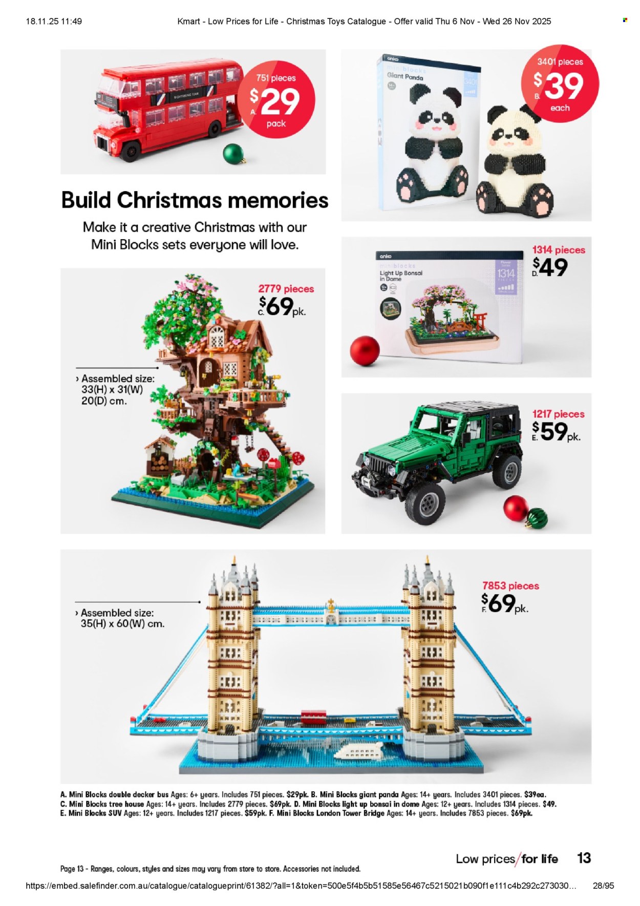 Kmart catalogue - 6 Nov 2025 - 26 Dec 2025. Page 13