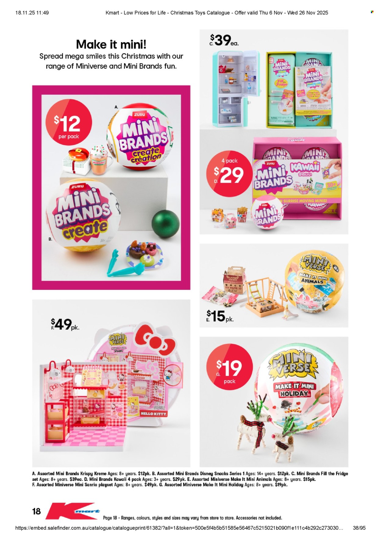 Kmart catalogue - 6 Nov 2025 - 26 Dec 2025. Page 18