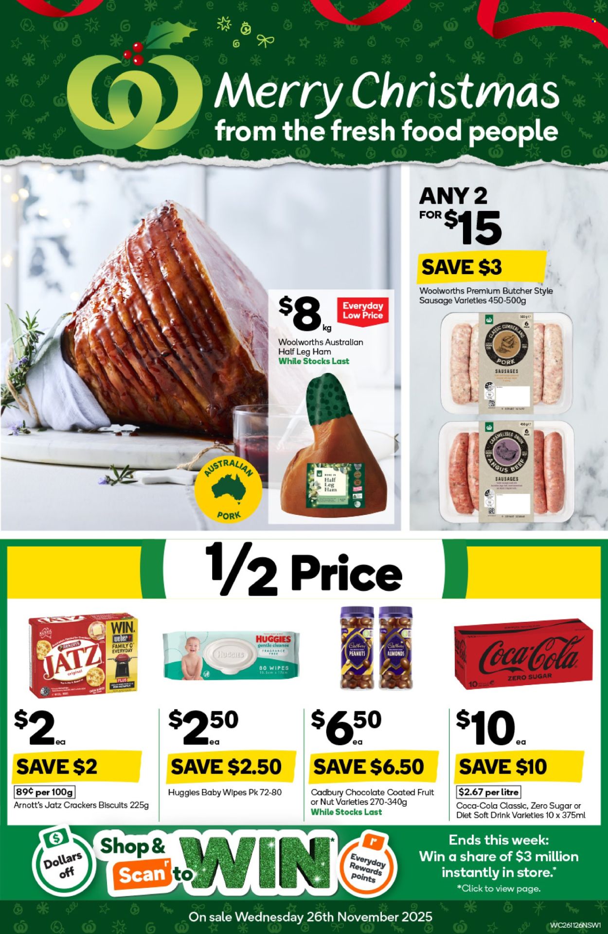 Woolworths catalogue - 26 Nov 2025 - 2 Dec 2025. Page 1