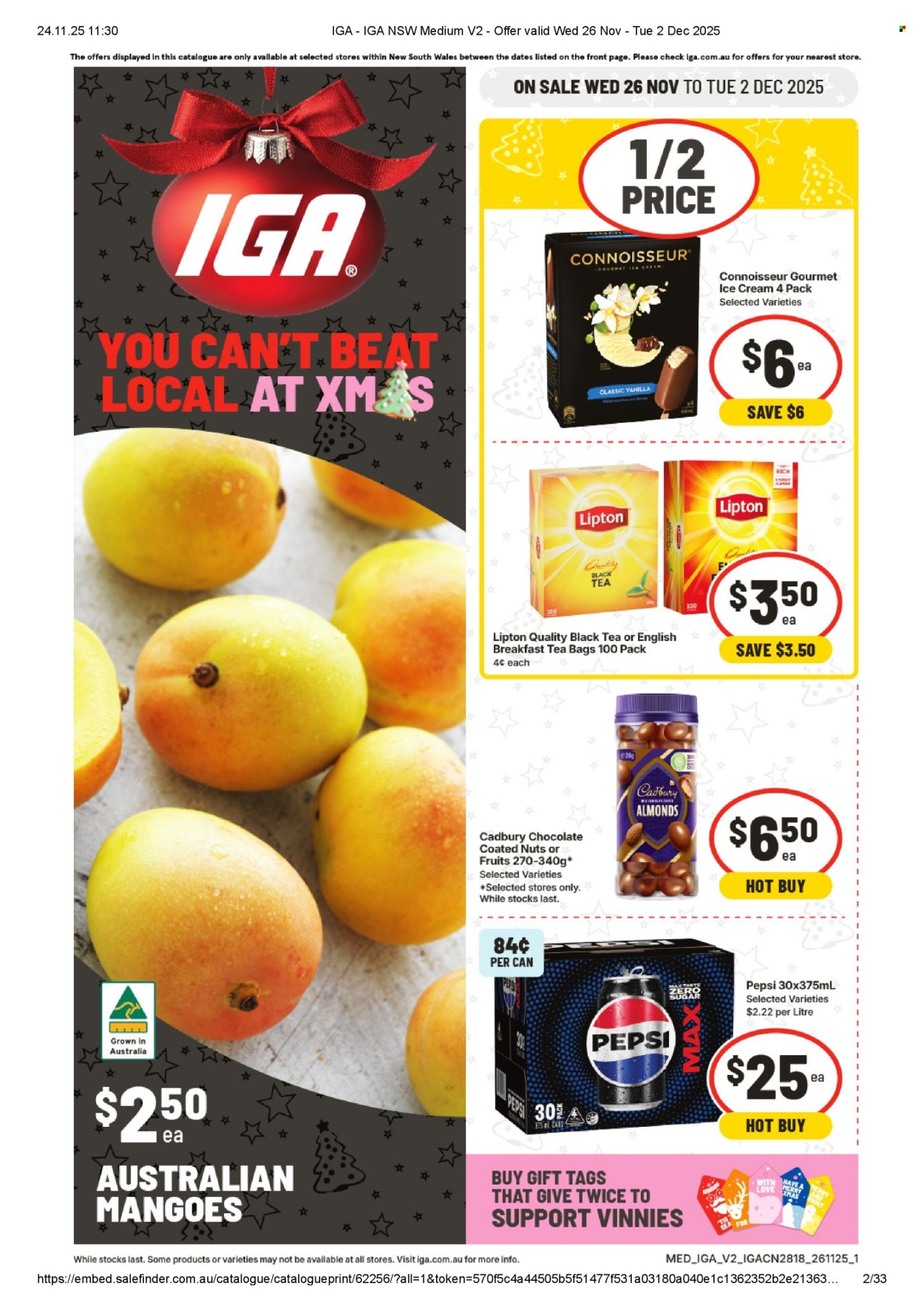 IGA catalogue - 26 Nov 2025 - 2 Dec 2025. Page 1