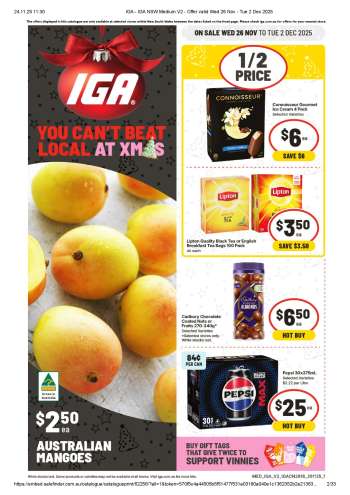 IGA Catalogue - 26 Nov 2025 - 2 Dec 2025.
