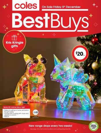 Coles Catalogue - 5 Dec 2025 - 18 Dec 2025.