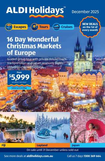 ALDI Catalogue - 1 Dec 2025 - 31 Dec 2025.