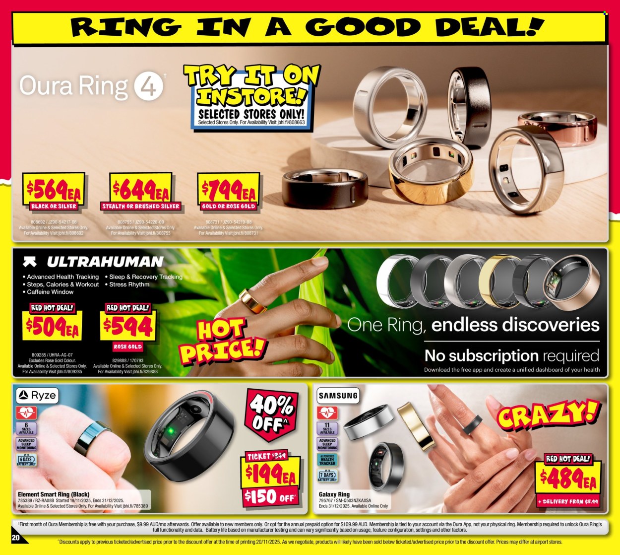 JB Hi-Fi catalogue - 4 Dec 2025 - 24 Dec 2025. Page 20